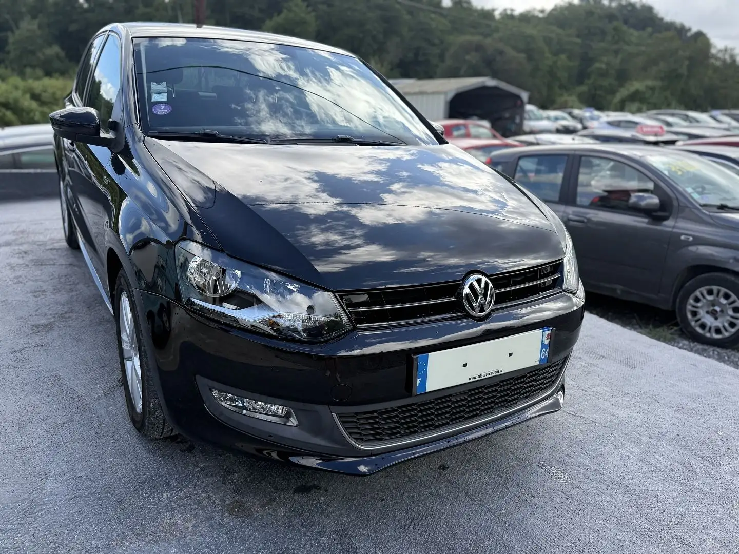 Volkswagen Polo 1.2 60CH MATCH 5P Noir - 1