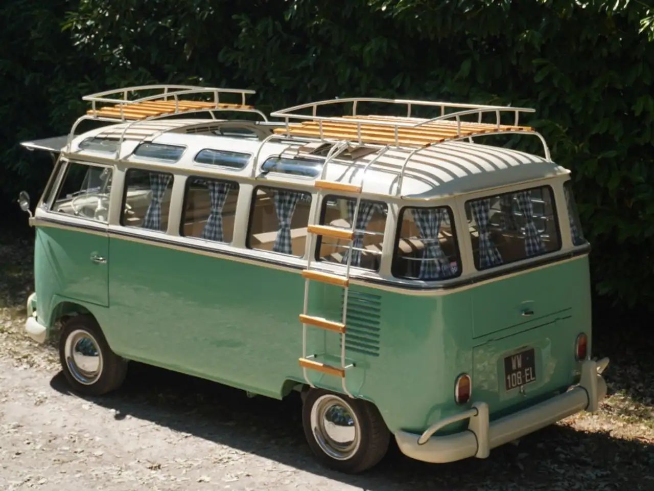 Volkswagen T1 modifié Samba 23 Fenêtres, foto 8