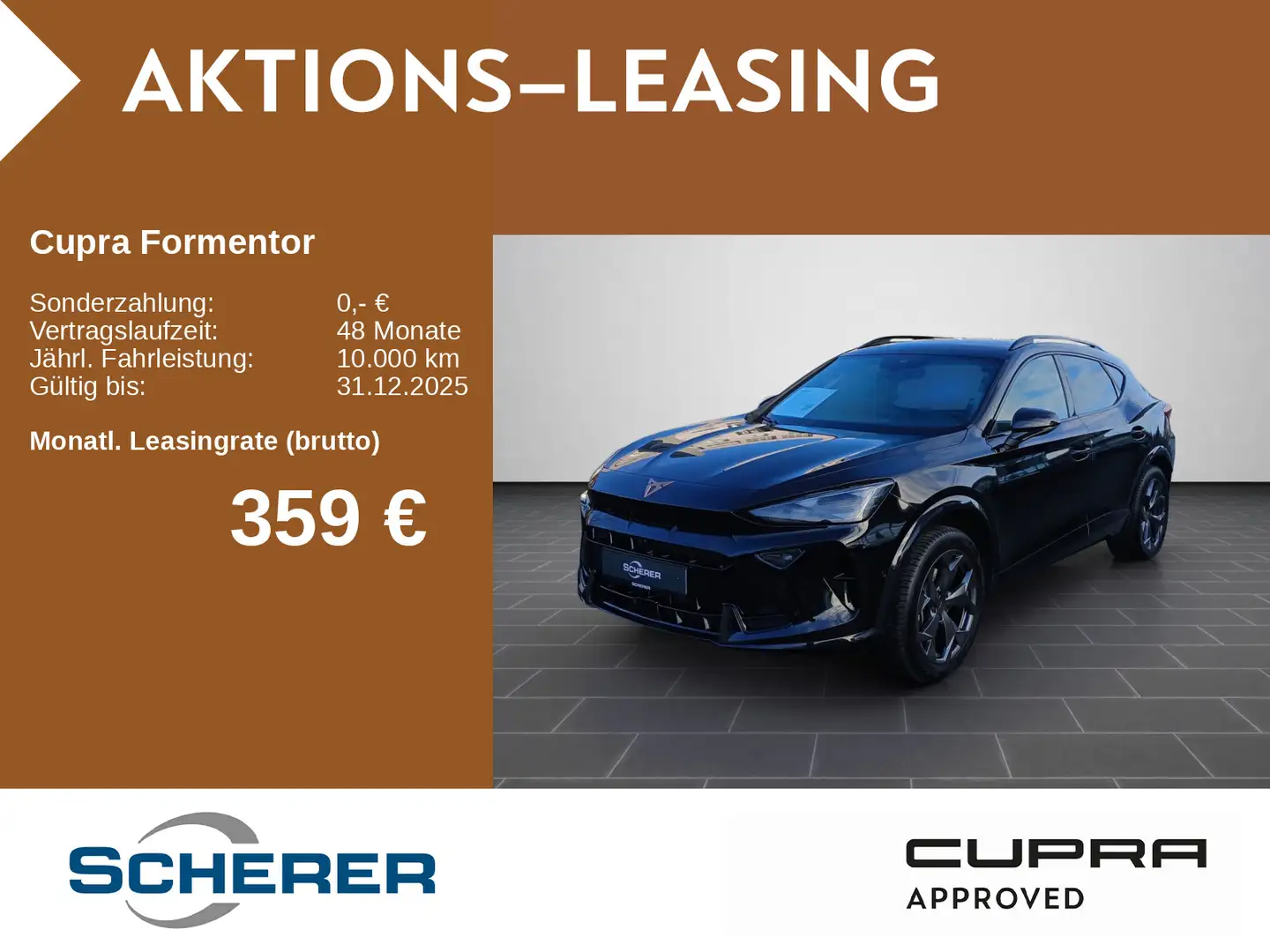 CUPRA Formentor 1.5 eTSI DSG Sennheiser 5J-Garantie Di Schwarz - 1