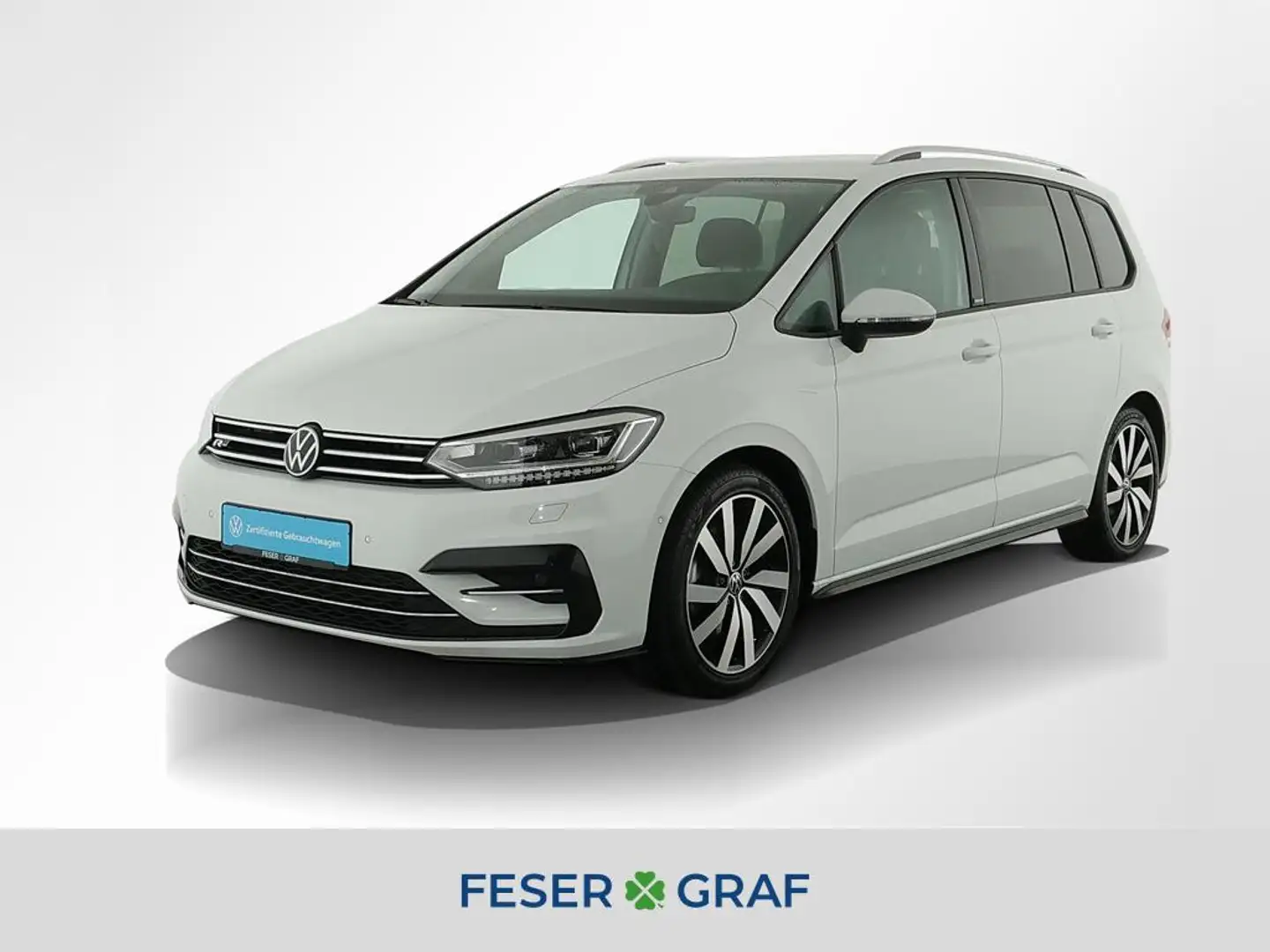 Volkswagen Touran MOVE 2.0 TDI DSG R-Line Ext. LED NAVI ACC Blanc - 1