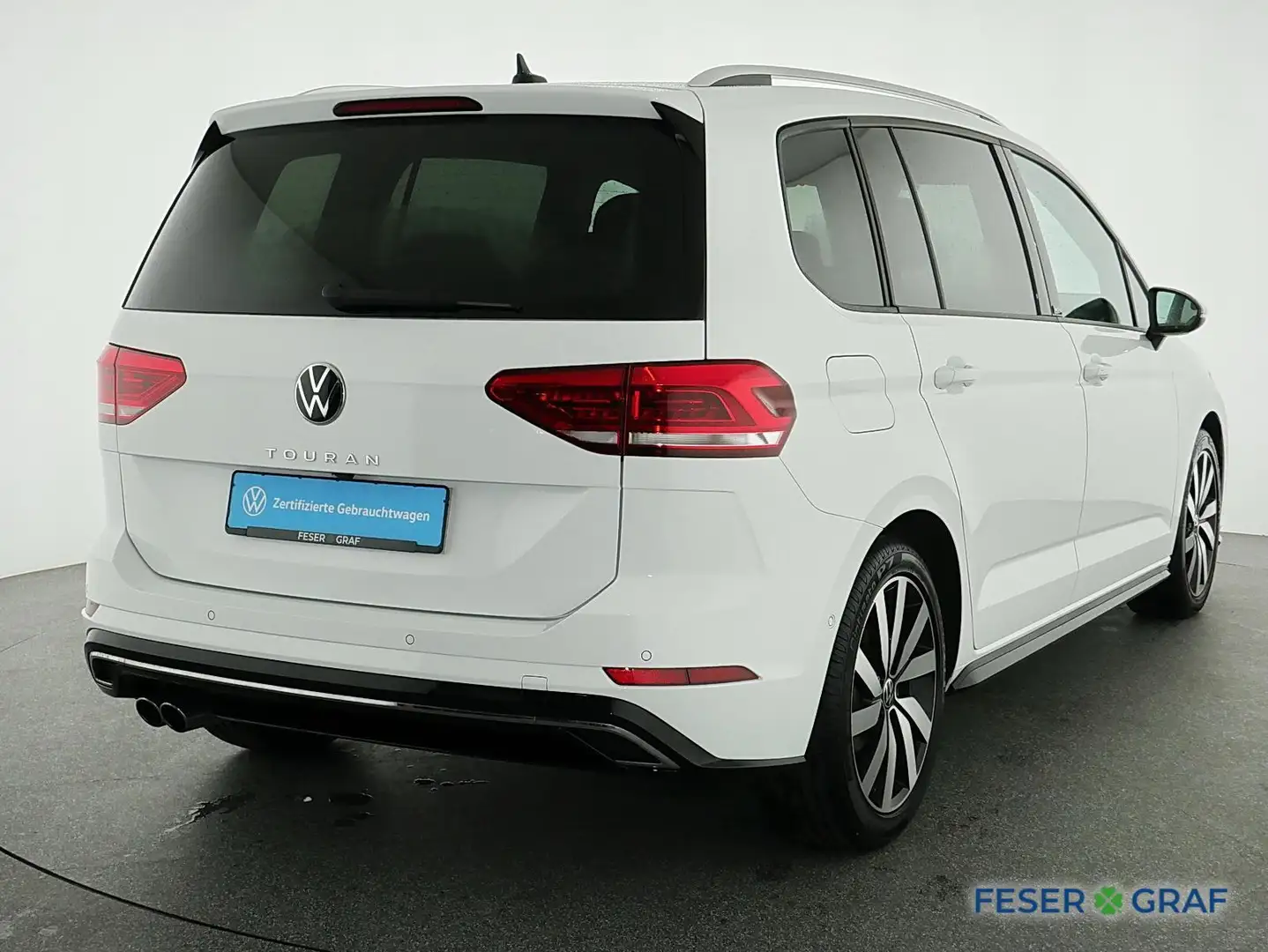 Volkswagen Touran MOVE 2.0 TDI DSG R-Line Ext. LED NAVI ACC Blanc - 2