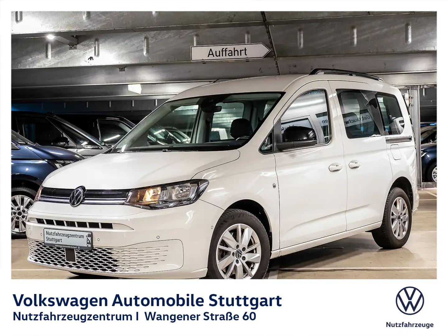 Volkswagen Caddy Life DSG 1.5 TSI Euro 6d ISC FCM Weiß - 2