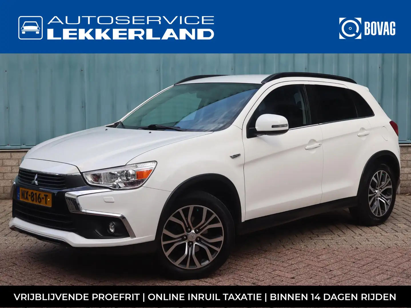 Mitsubishi ASX Connect Pro 1.6 ClearTec 117pk | NAVI | CAMERA | C Blanc - 1