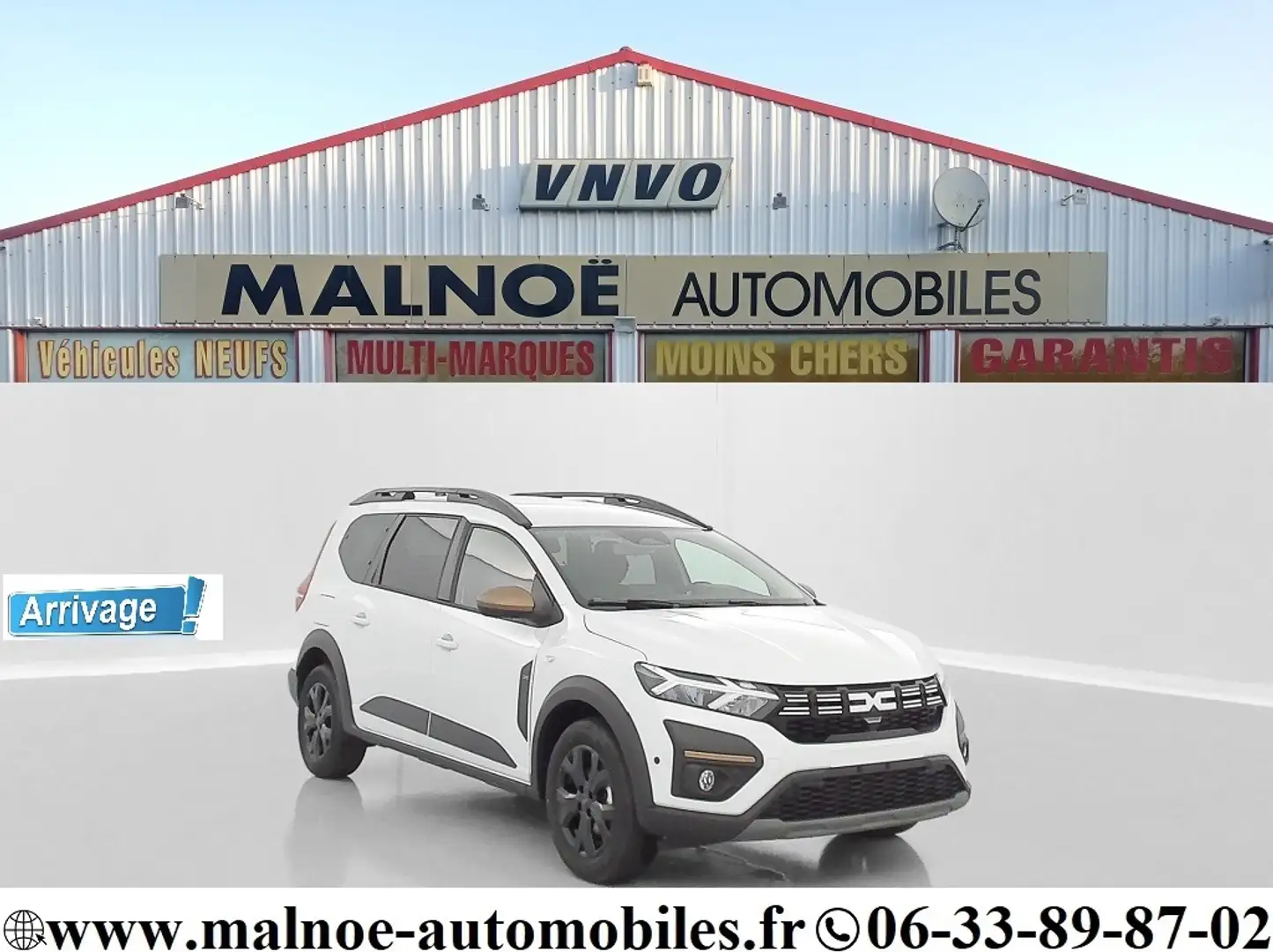 Dacia Jogger 1.0 ECO-G 100CH EXTREME + + OPTIONS Blanc - 1