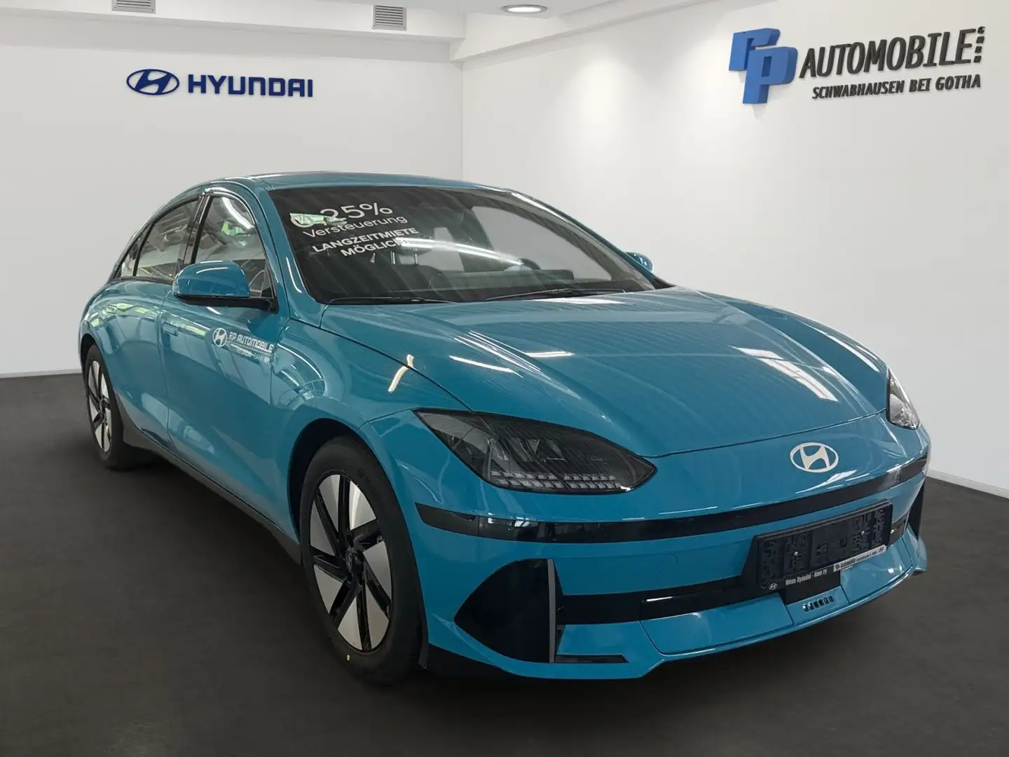 Hyundai IONIQ 6 Heckantrieb 77,4kWh DYNAMIQ-Paket Синий - 2