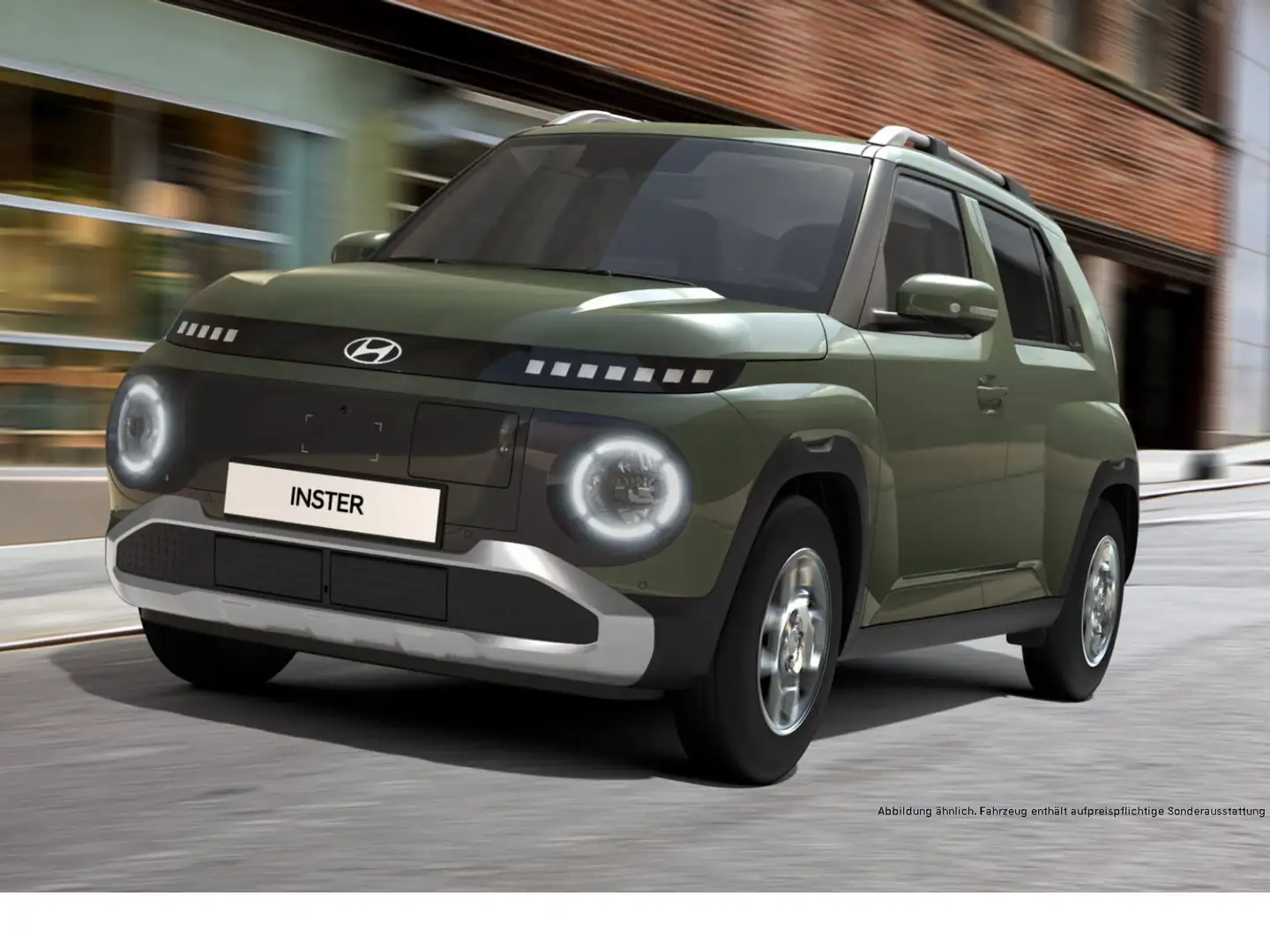 Hyundai Inster INSTER EV Trend MY26 49 kWh Assistenz/Effizienz Zelená - 1