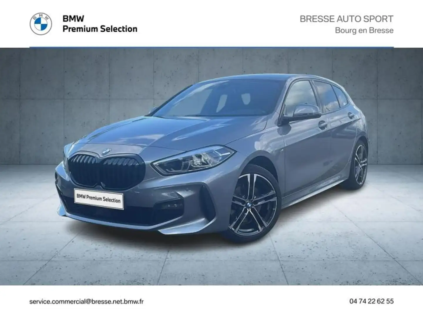 BMW 118 118iA 136ch M Sport DKG7 Grau - 1