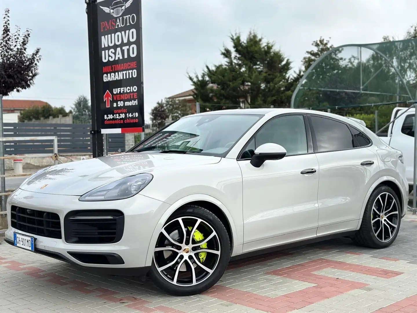 Porsche Cayenne Coupé 3.0 V6 E-Hybrid Platinum Edition Gris - 2