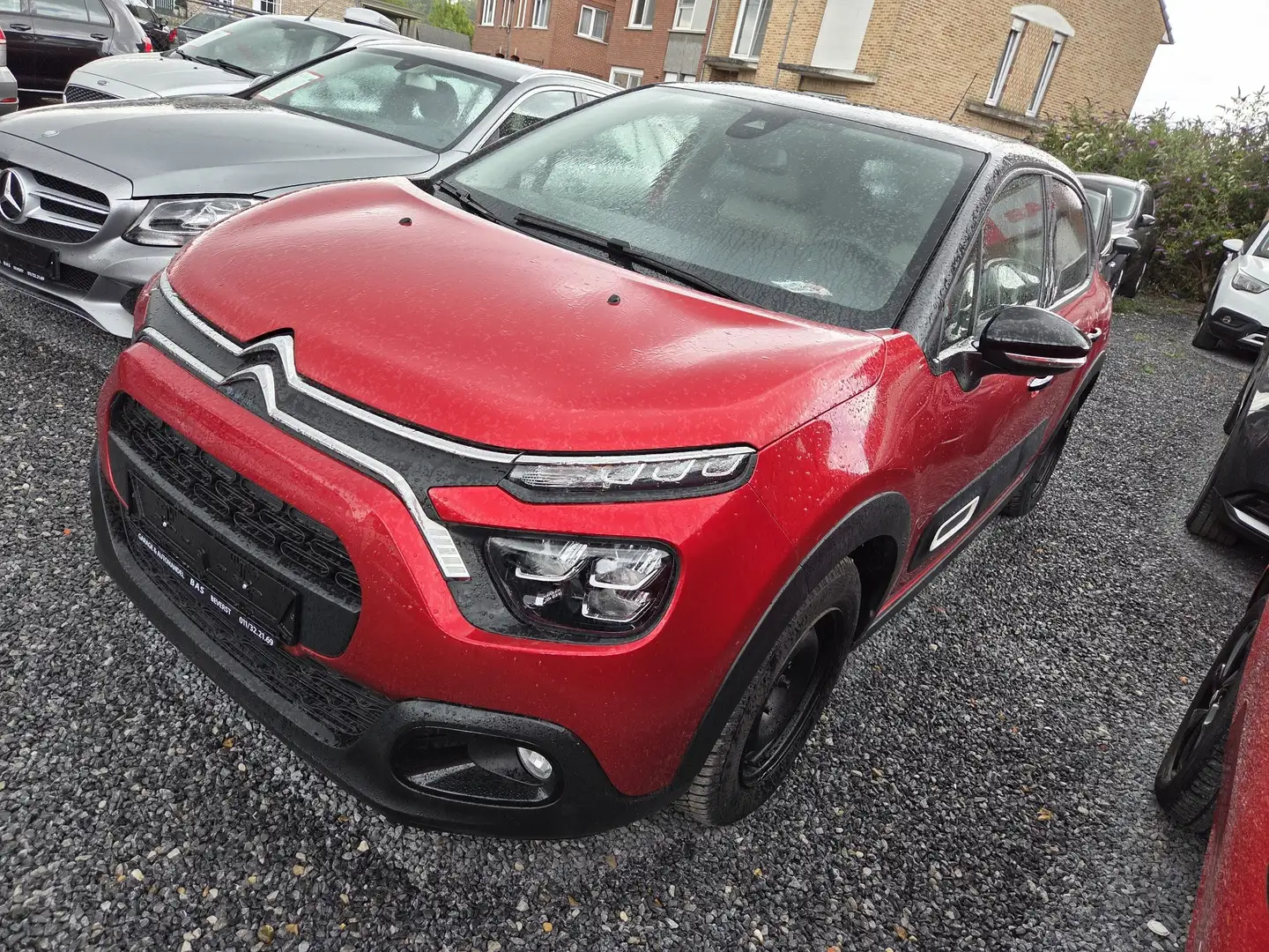 Citroen C3 1.2i☆1JOMNIUMGARANTIE☆CAM☆DAB☆CRUISE☆CARPLAY☆FULL! Rojo - 1