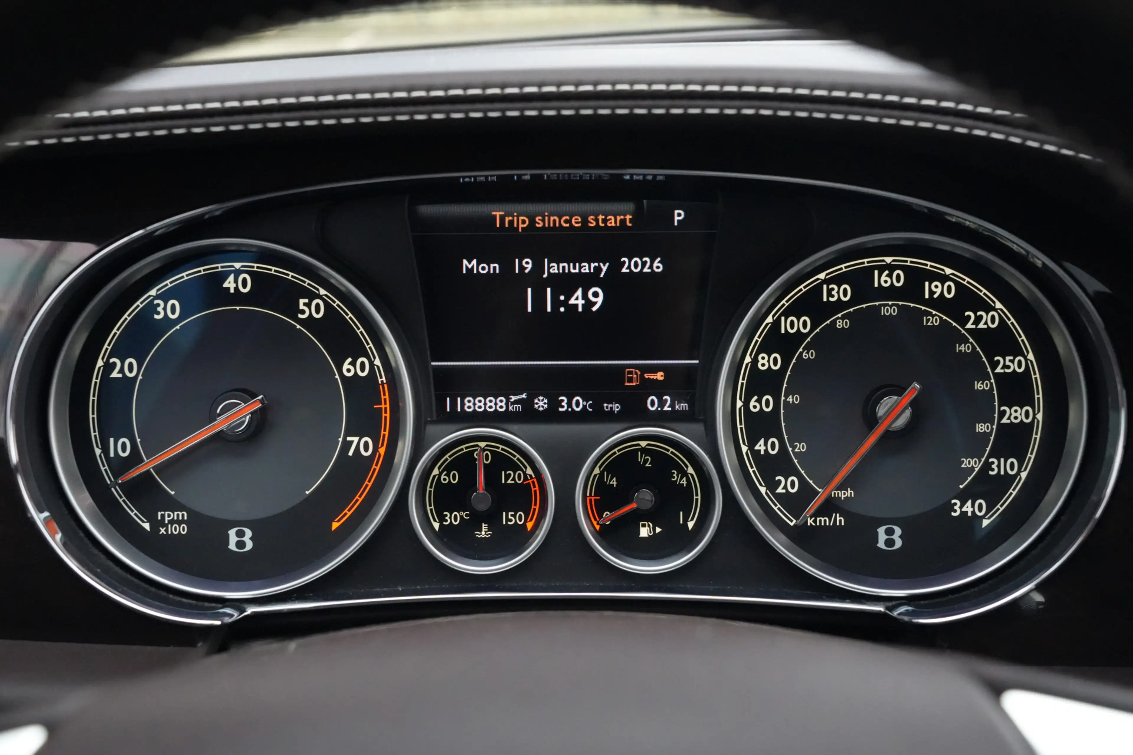 Bentley Flying Spur 6.0 W12 626pk Panoramadak/Navigatie/Camera — photo 20