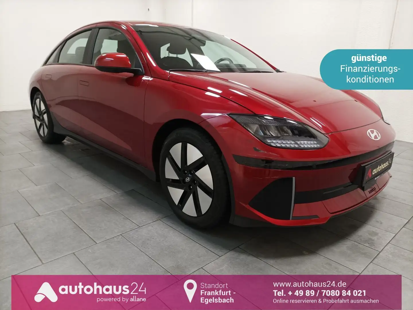 Hyundai IONIQ 6 WäPuNavi|CAM|Sitzhzg. Rot - 1