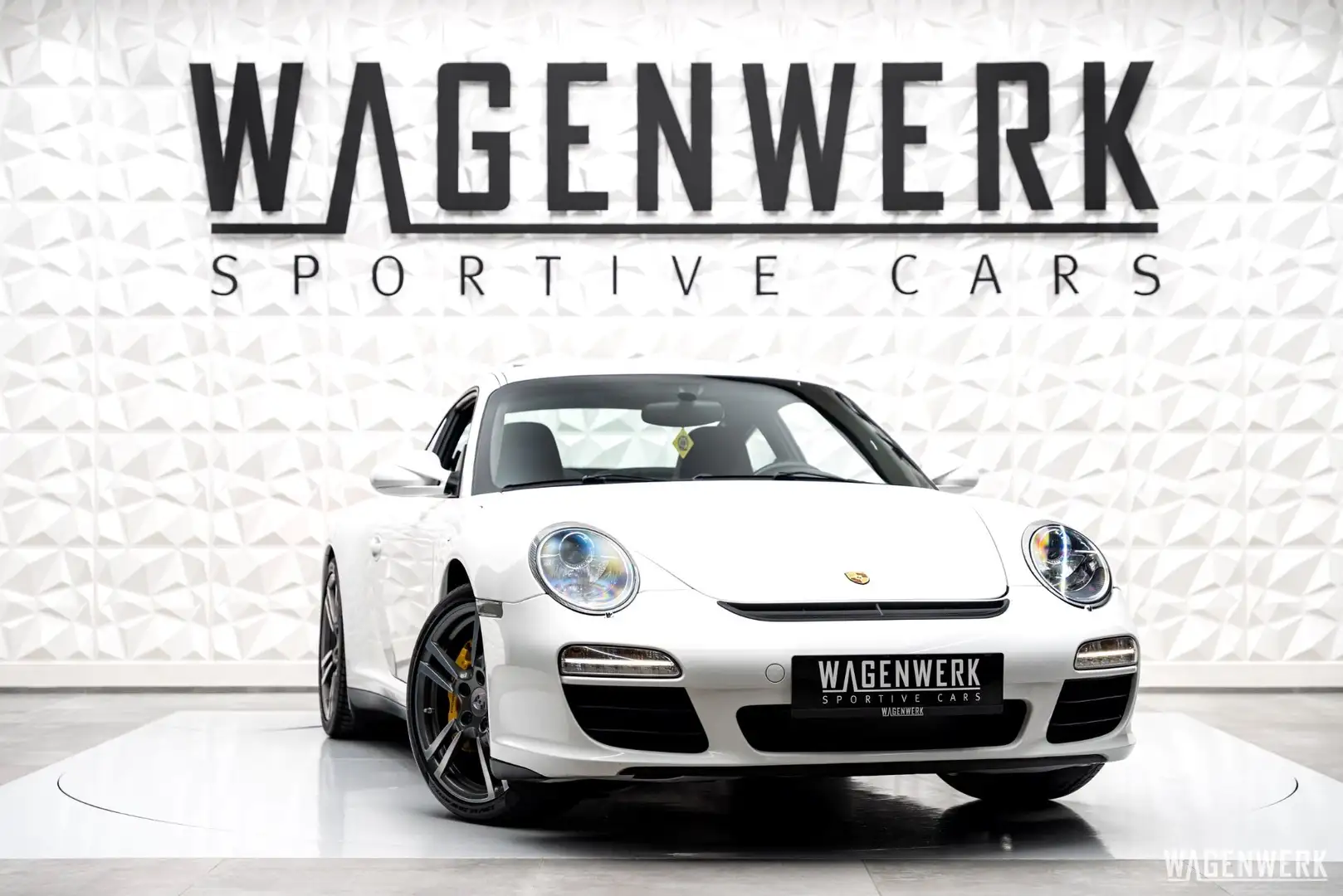 Porsche 997 Carrera 4S 3.8 FACELIFT PDK PCCB TURBO-RAD EXCLUS Weiß - 1