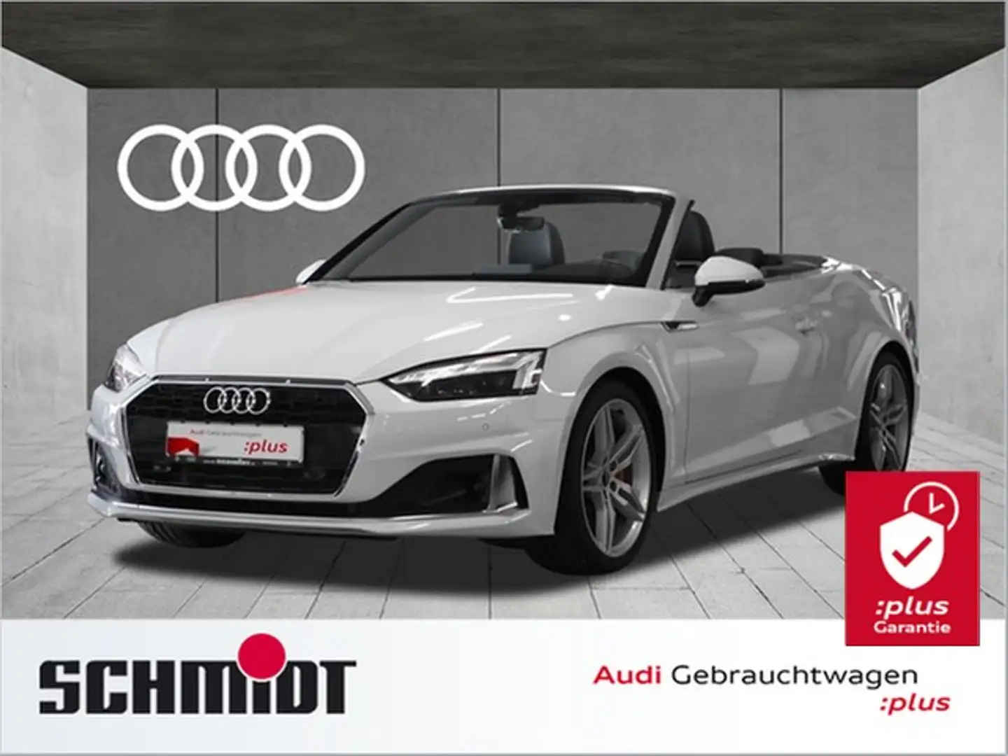 Audi A5 Cabriolet 40 TDI Advanced LM19 Matrix LED Navi+... Weiß - 1