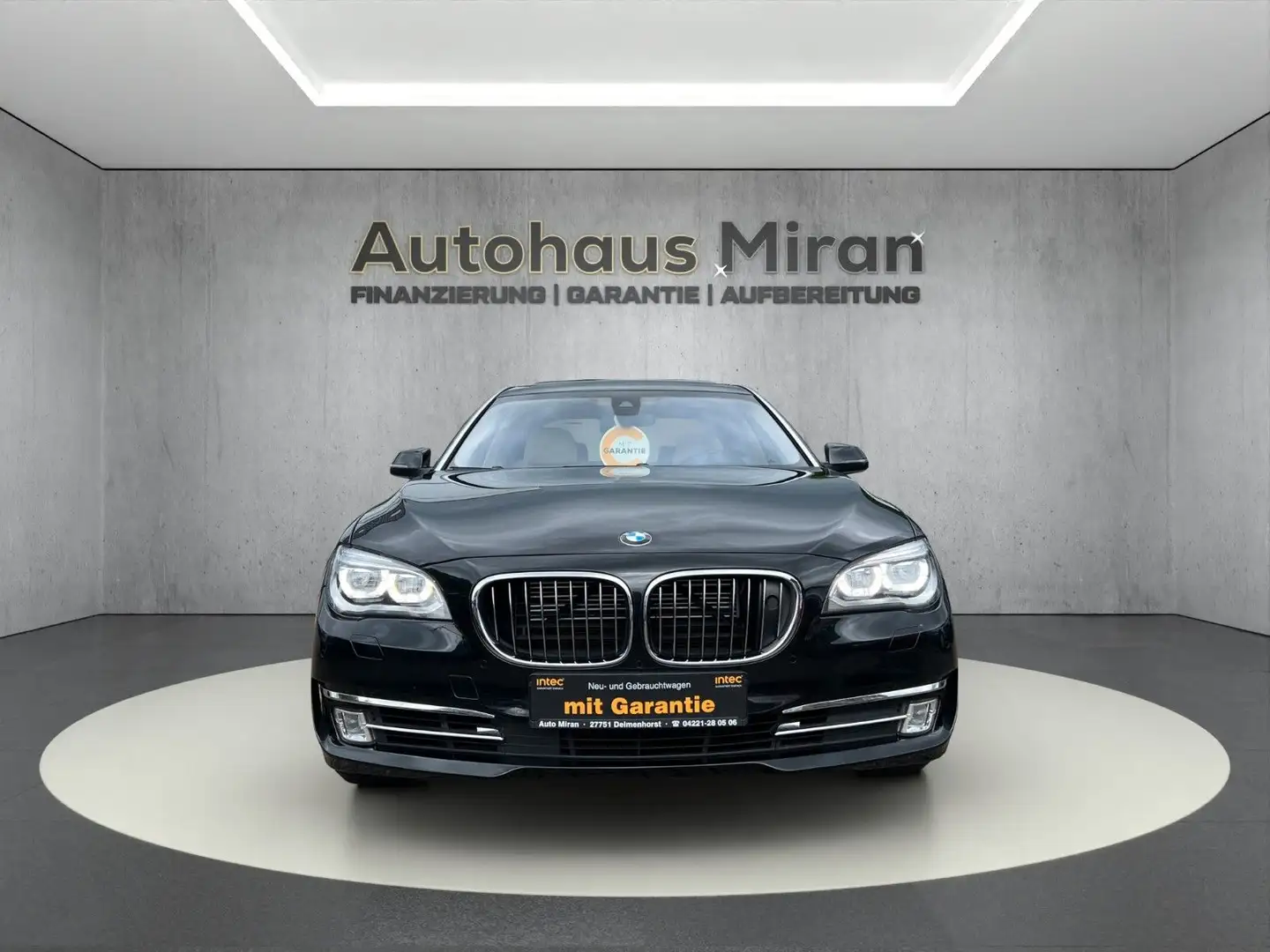 BMW 750 LD*LONG*LED*SFTCLOSE*AHK*5ASSIST*TÜVNEU* Siyah - 1