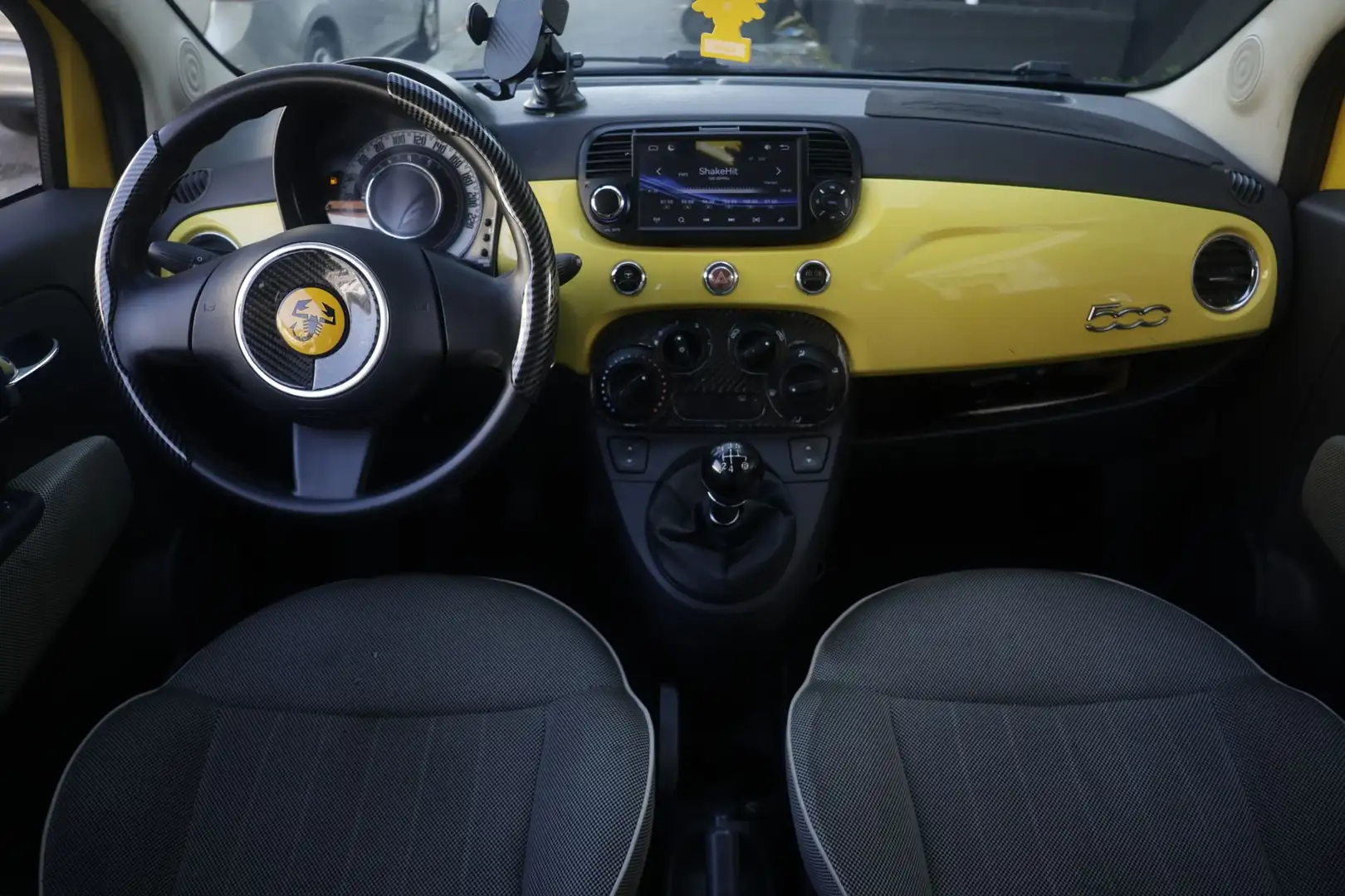 Fiat 500 FIAT 500 1.2 allestimento ABARTH Unicoproprietario Geel - 2