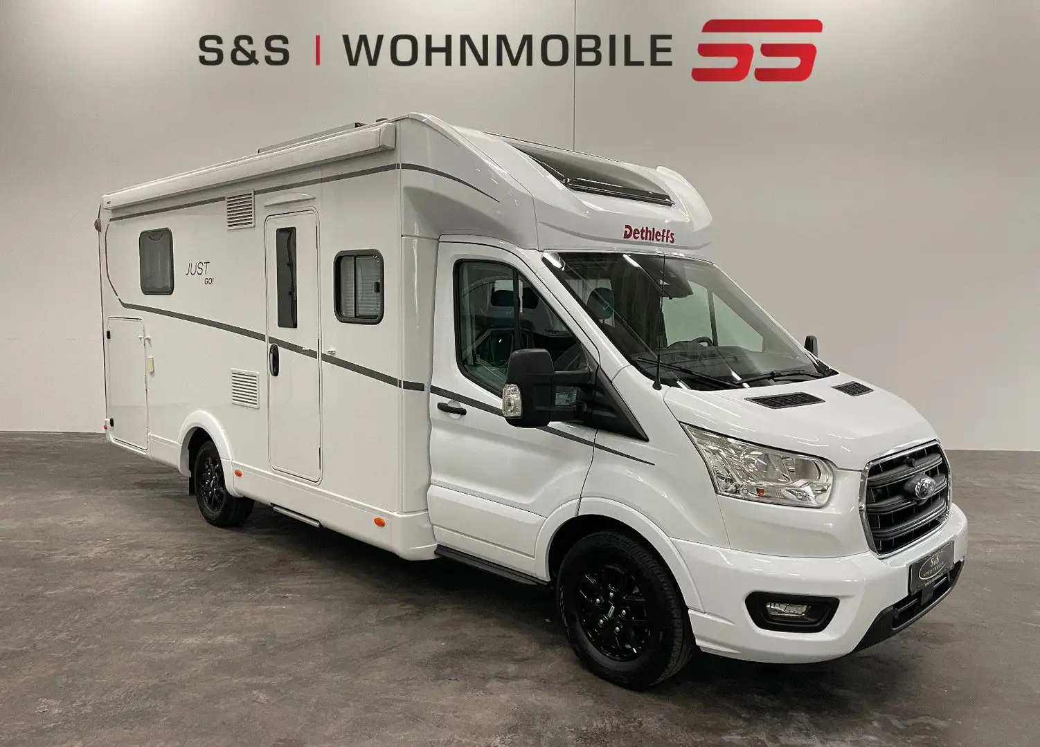 Dethleffs Just Go T 7055DBL*Autom./Klima/Solar/Markise/TV* Weiß - 1