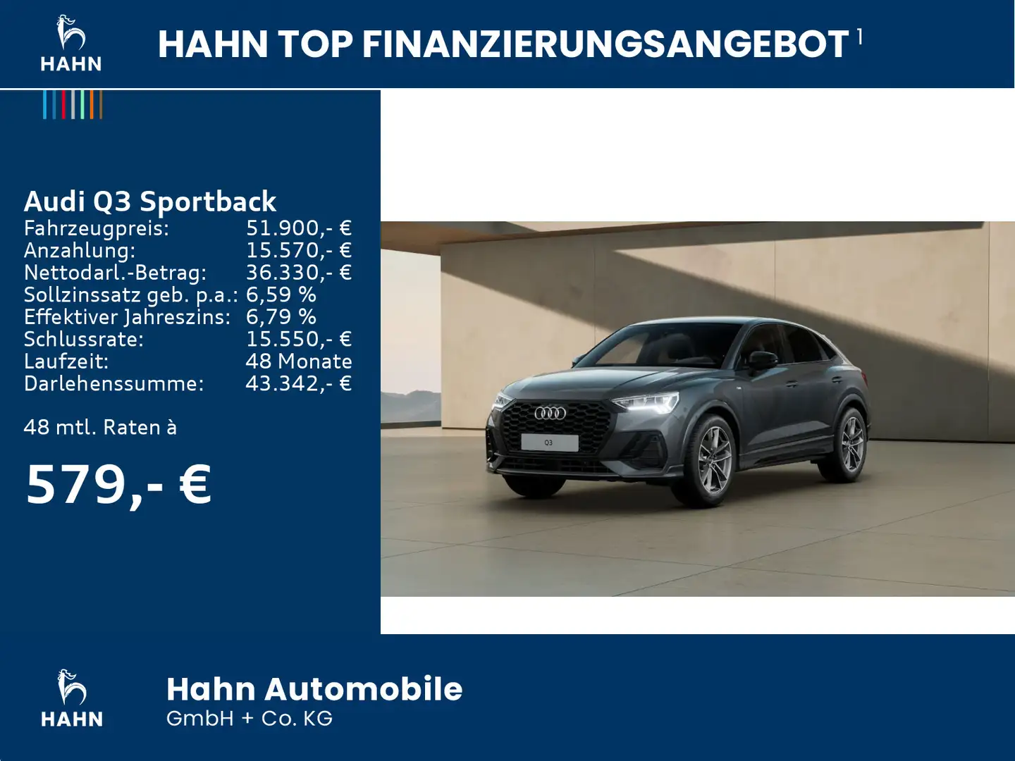 Audi Q3 S line 35 TFSI Grau - 2