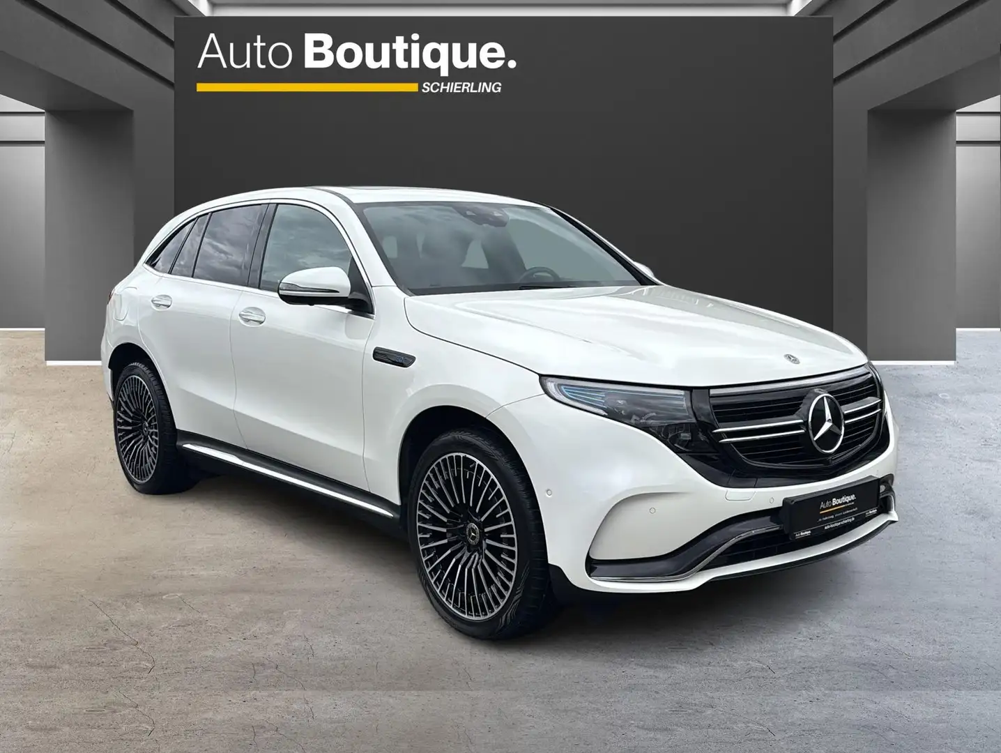 Mercedes-Benz EQC 400 400 4Matic AMG-LINE /NAVI/AHK/PANO/HEAD-UP Weiß - 2