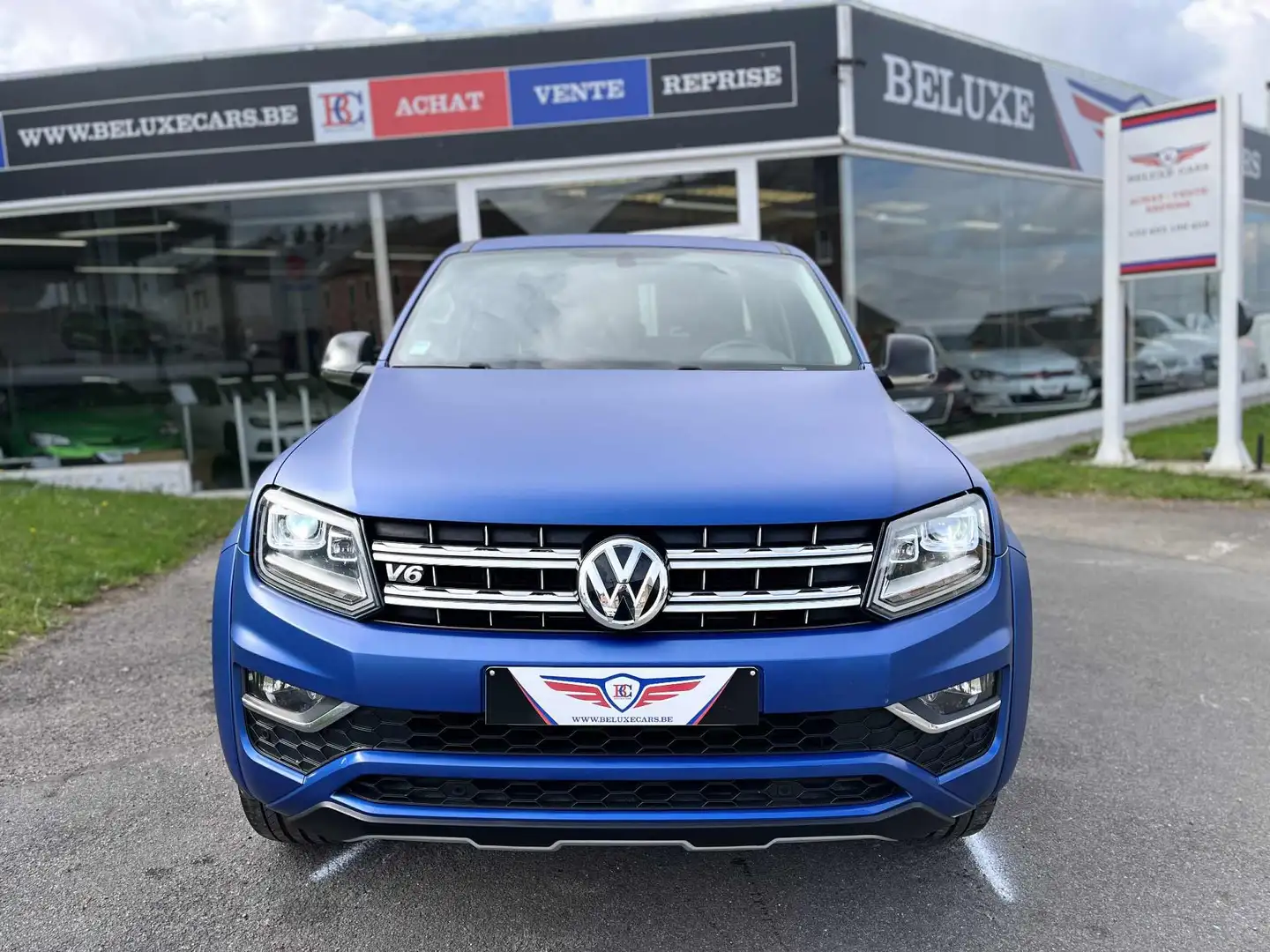 Volkswagen Amarok 3.0 V6TDi 258CV*4WD*TVAC-BTW.IN*AUTO*CAM*PDC*REG*J Blauw - 2