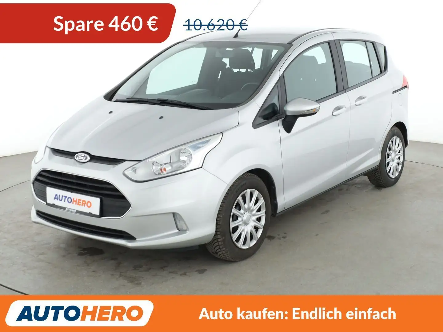 Ford B-Max 1.0 EcoBoost Trend*PDC*SHZ*RADIO*KLIMA Silber - 1