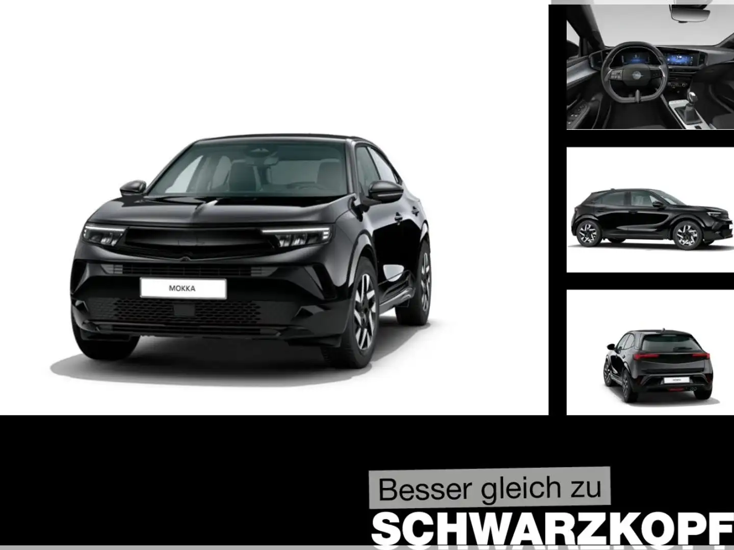 Opel Mokka GS 1.2 Turbo Schwarz - 1