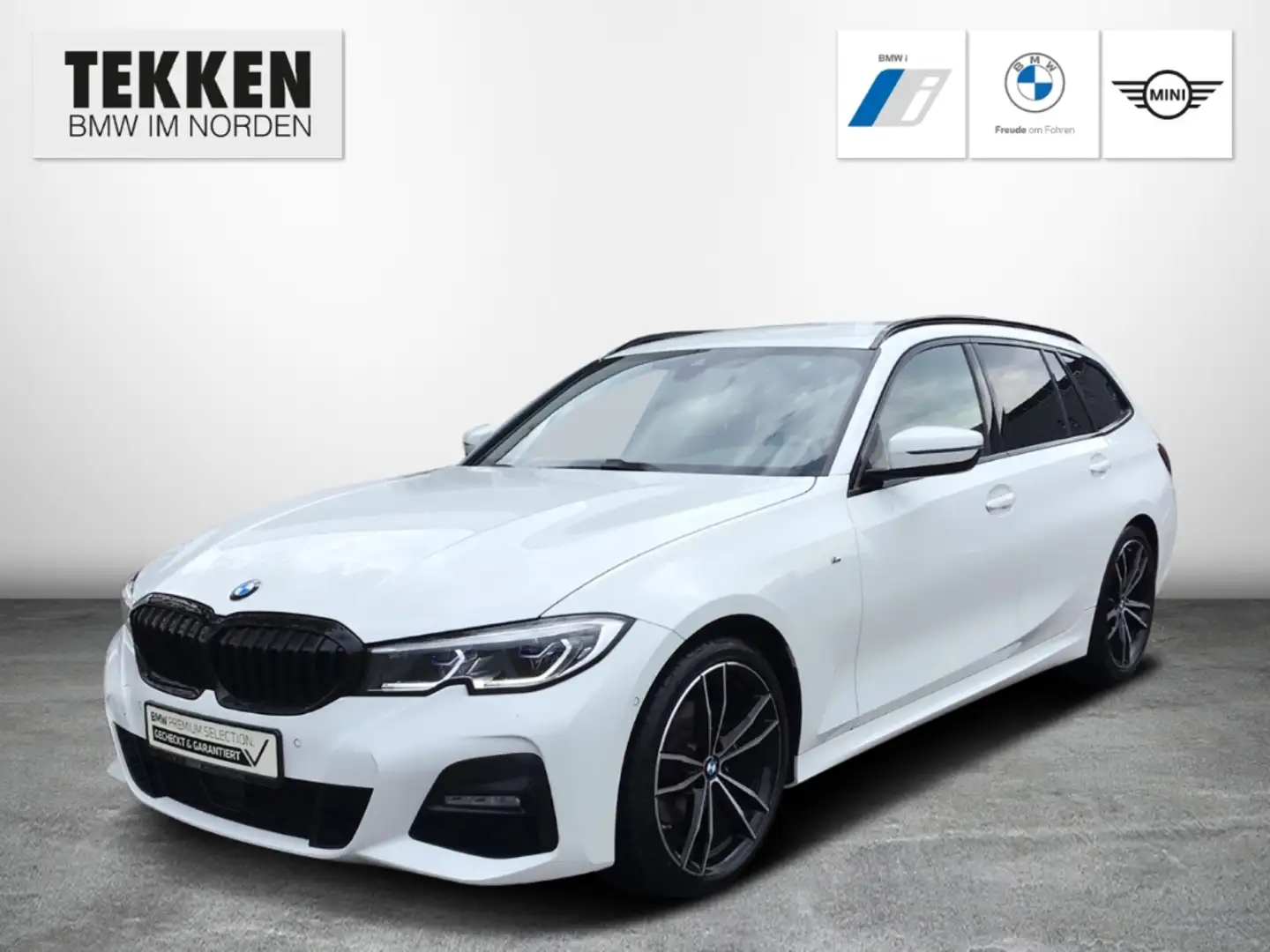 BMW 320 d Touring M Sport AHK/ACC/Laserlicht Blanco - 1