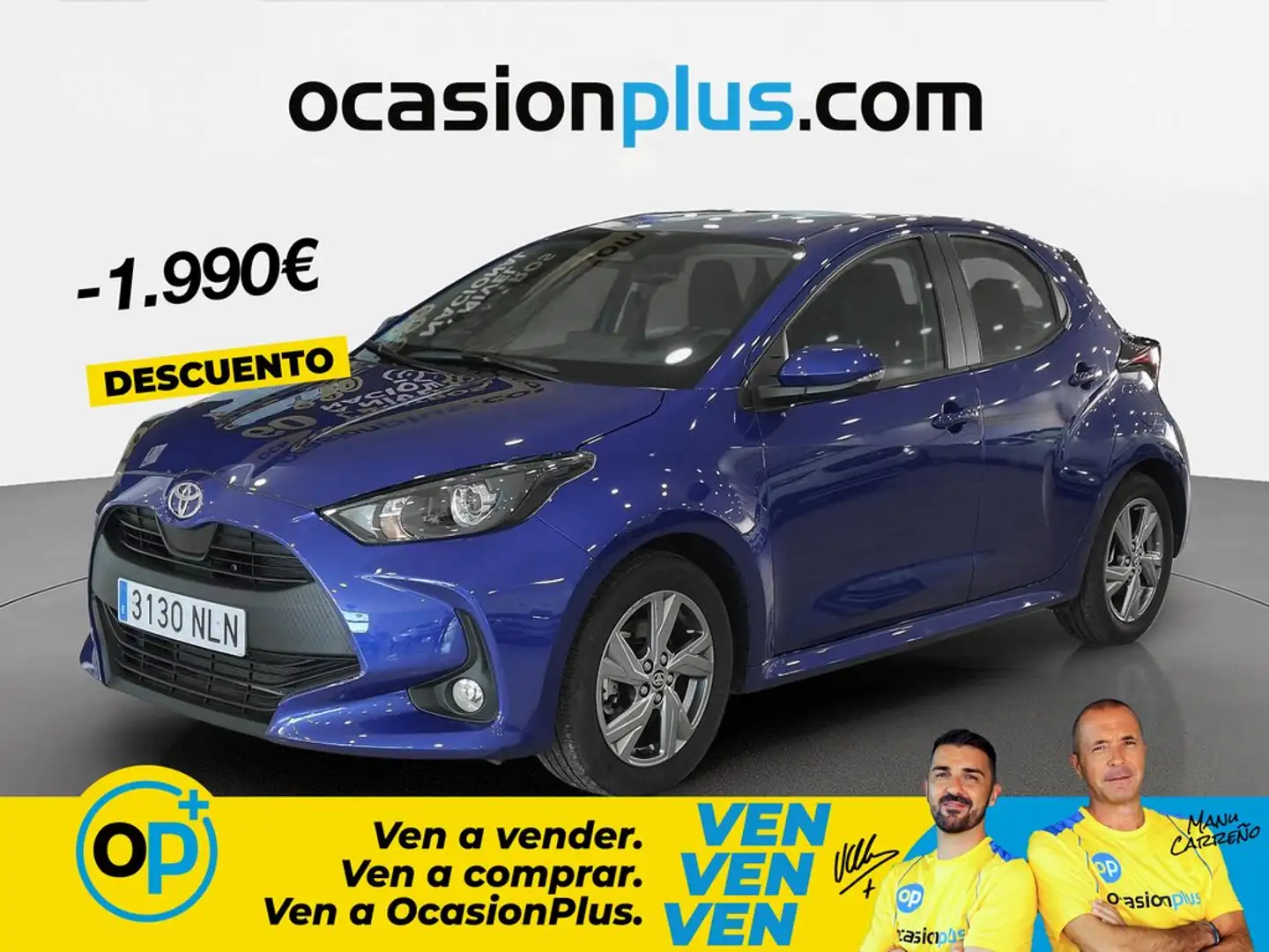 Toyota Yaris 120H 1.5 Active Plus Azul - 1