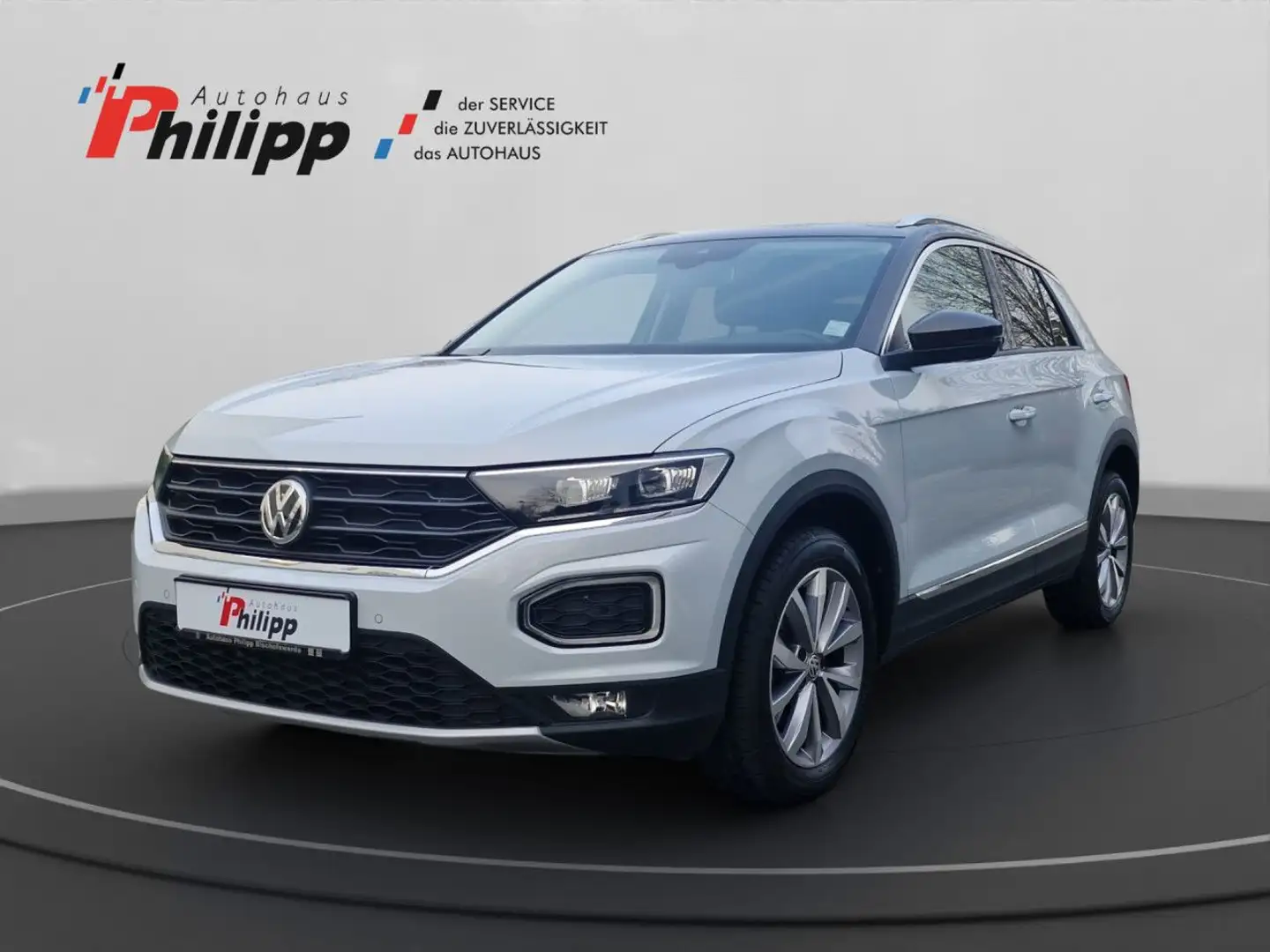 Volkswagen T-Roc 1.5 TSI ACT Style Style Navi LED Klima Silber - 1