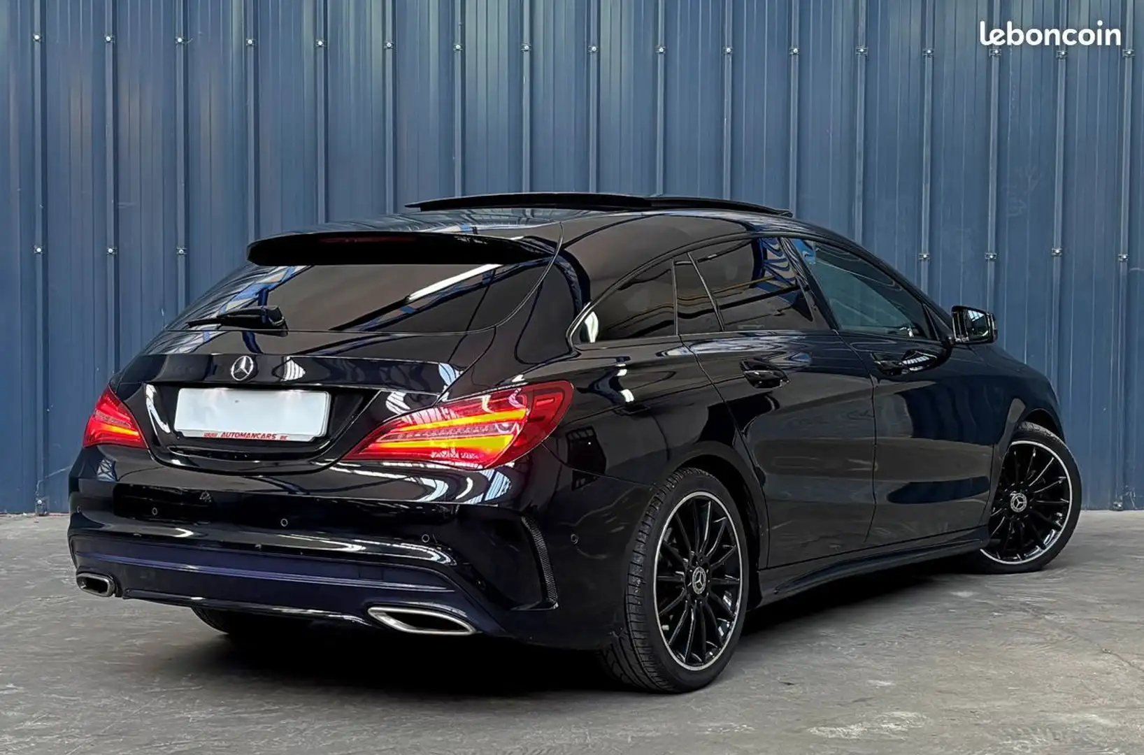 Mercedes-Benz CLA 200 Break phase 2 fascination 200d 136ch PACK AMG Toit ouvrant Carplay Garantie 1 An Noir - 2