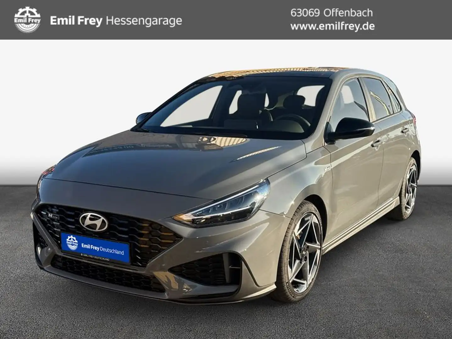 Hyundai i30 1.5 T-GDI 48V-Hybrid N Line 103 kW, 5-türig Grijs - 1