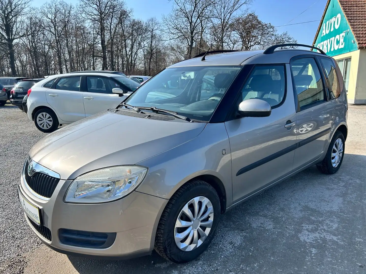 Skoda Roomster 1.2/Klima/Tüv+Service neu/102TKM/1.Hand Gris - 1