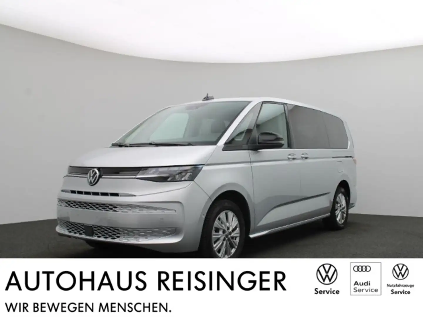 Volkswagen T7 Multivan 2.0 TDI DSG LR LIFE (AHK,ACC,Navi,Rear-View) Silber - 1