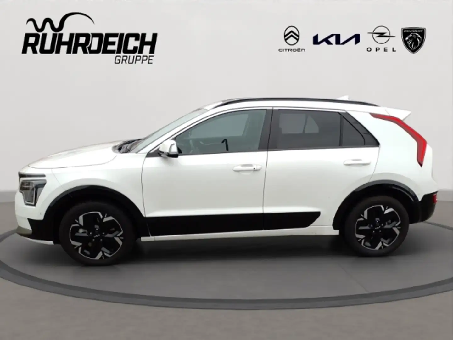 Kia Niro EV Inspiration Wärmepumpe Schiebedach HUD Navi Dig Weiß - 2