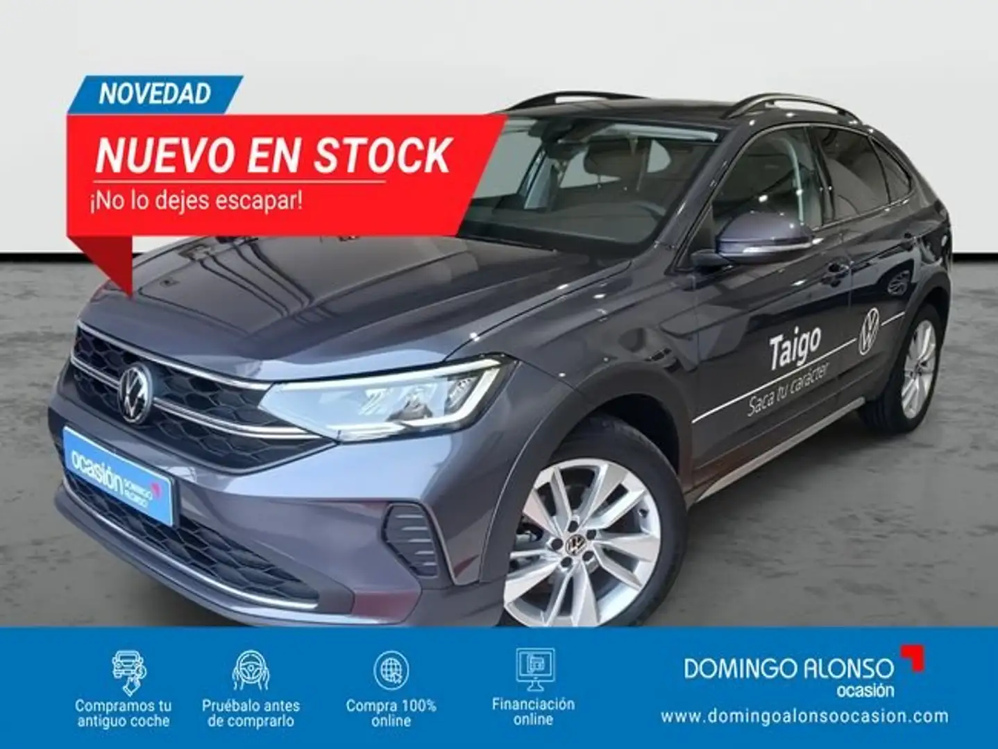 Volkswagen Taigo 1.0 TSI Más 70kW Gris - 1