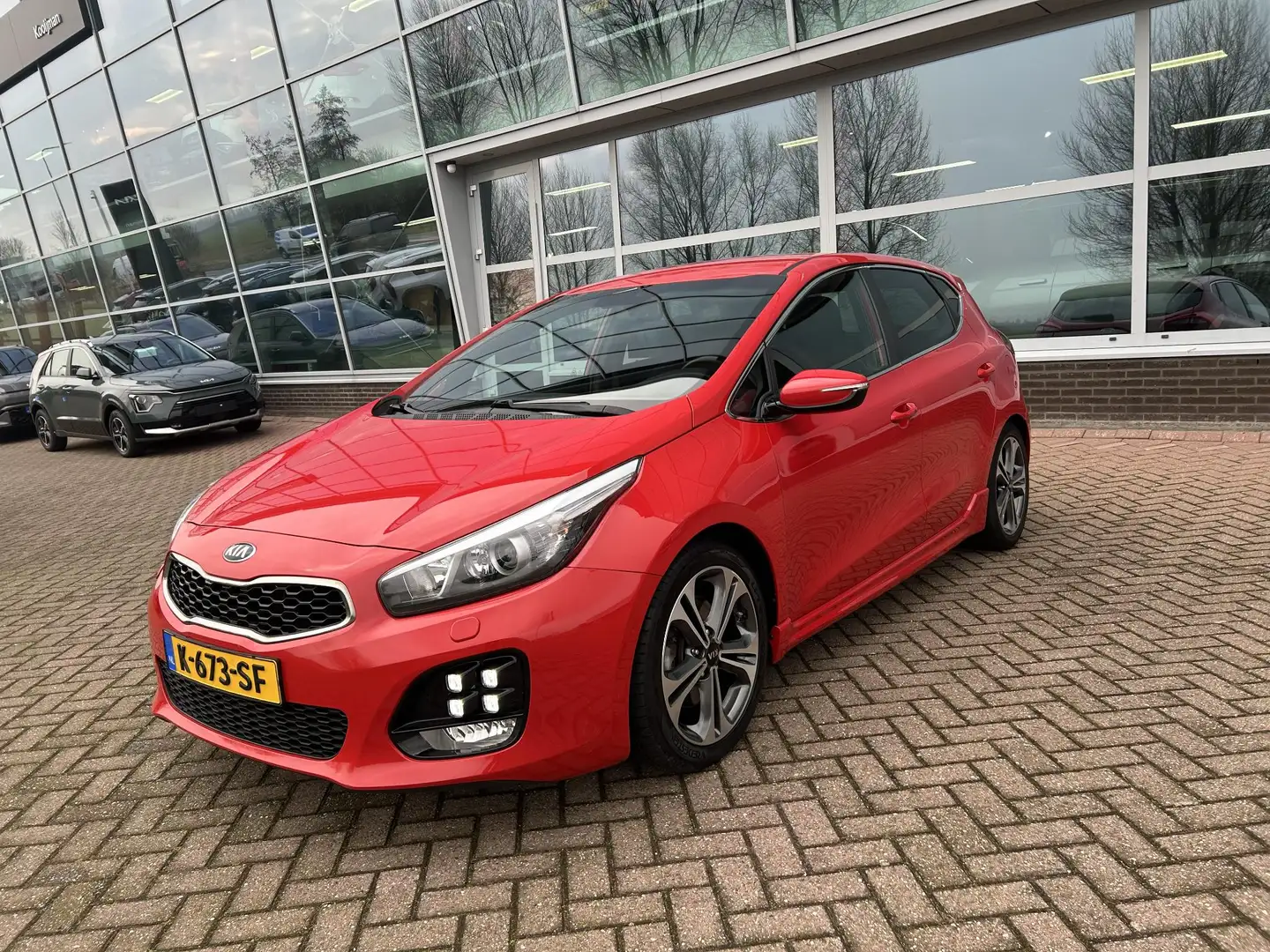 Kia Ceed / cee'd 1.0 T-GDi GT-Plusline Edition | Trekhaak Rood - 2