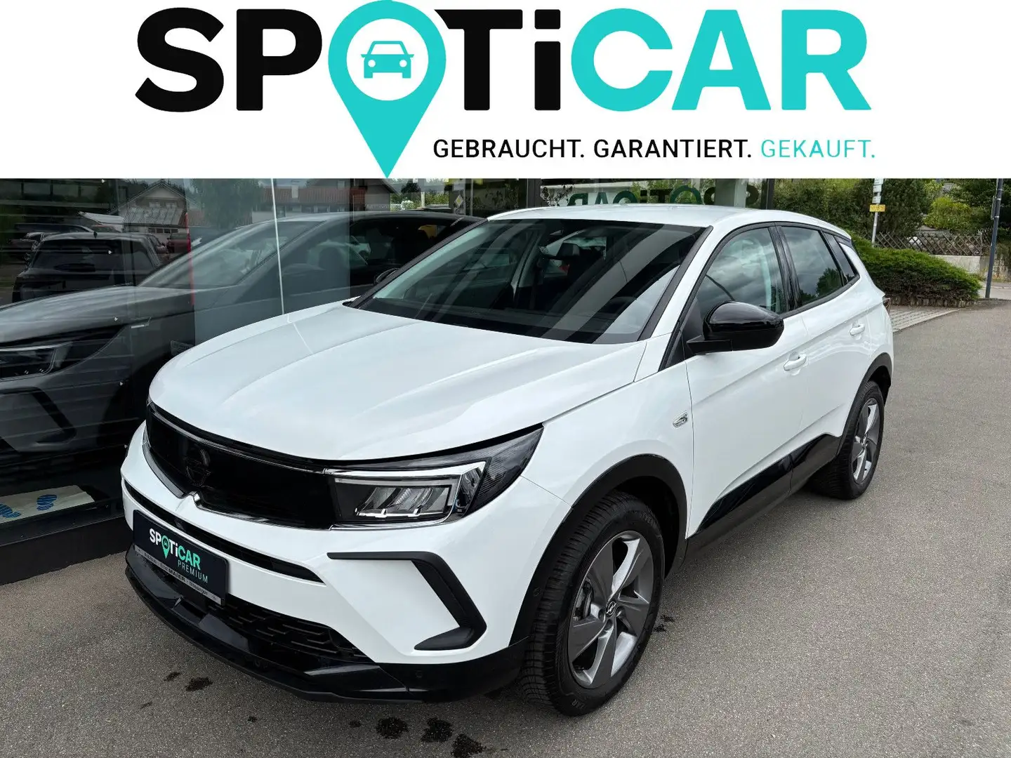 Opel Grandland X Grandland GS Line 1.2T RFK+NAVI+KLIMAAUT+SHZ+ACC Wit - 1