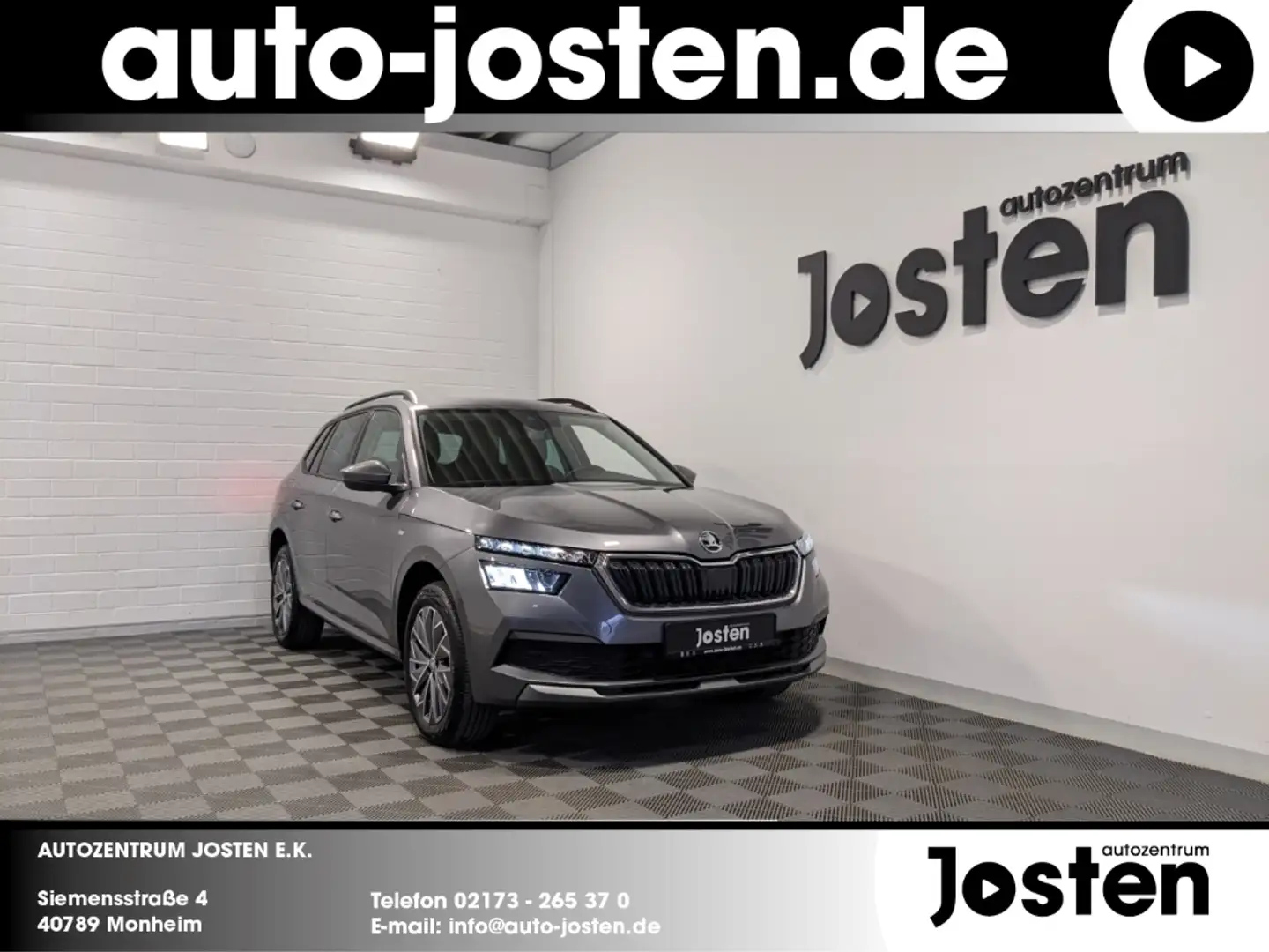 Skoda Kamiq Tour 1.0 TSI LED CarPlay DAB KAM PDCv+h Grijs - 1