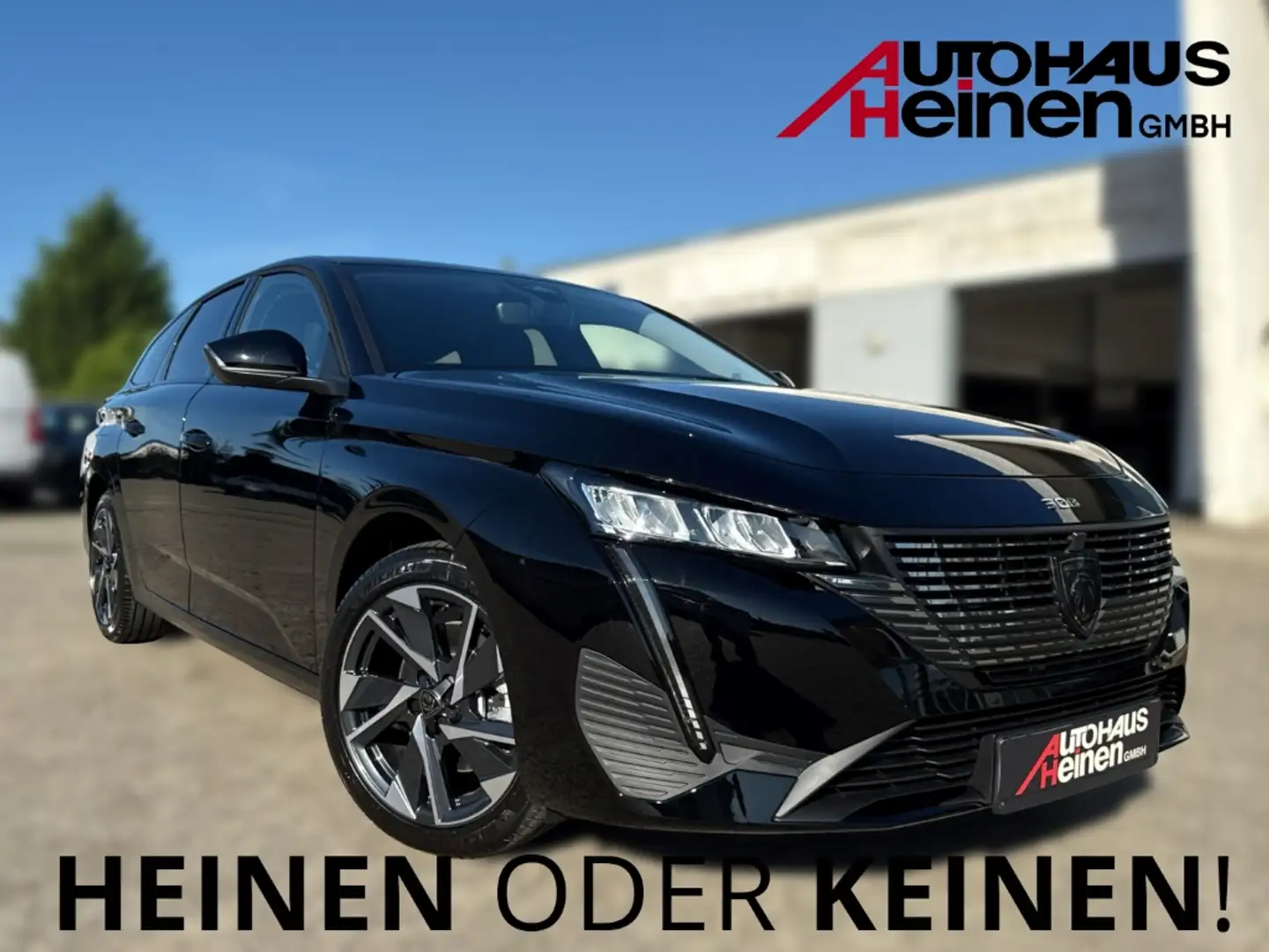 Peugeot 308 SW Hybrid 145 Allure 1.2 LED ACC 2-Zonen-Klimaauto Noir - 1