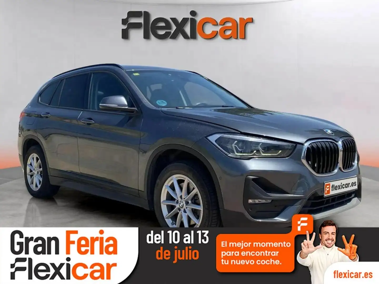 BMW X1 sDrive18d Gris - 1