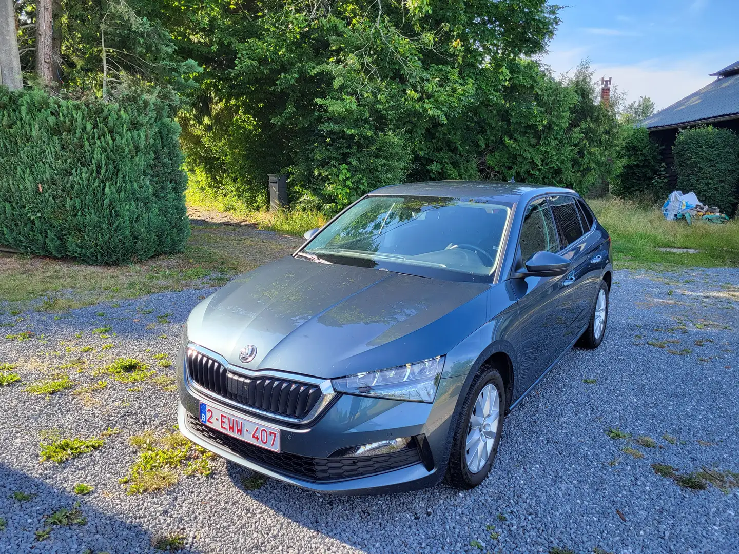 Skoda Scala Scala 1.6 TDi Ambition DSG Gris - 1