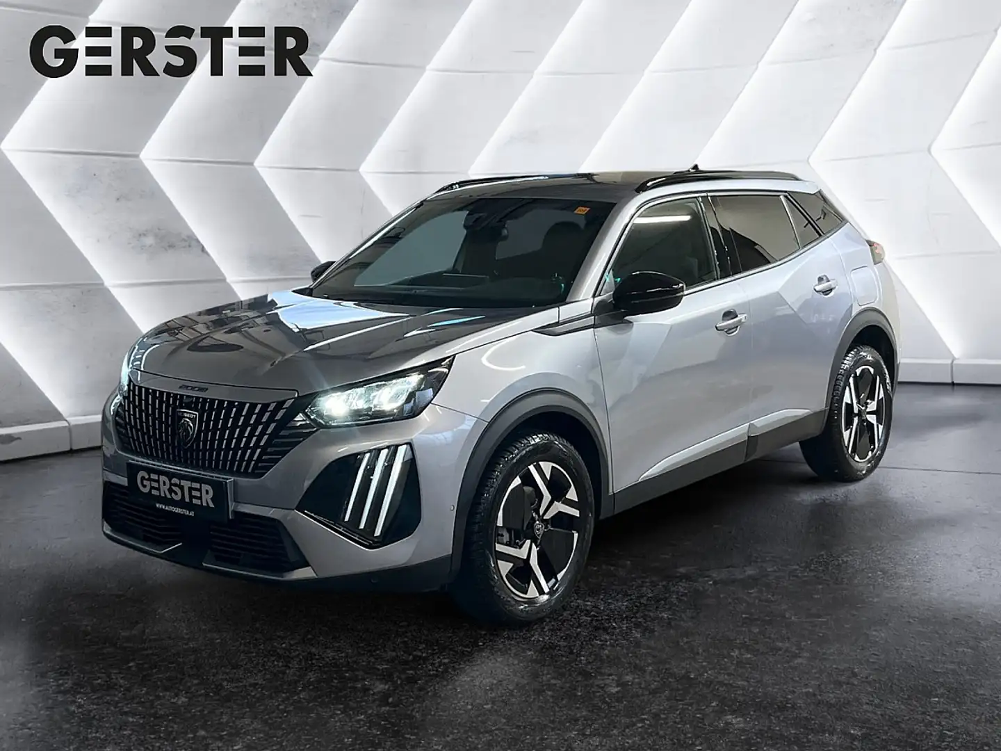 Peugeot 2008 PureTech 100 S&S Allure 6-Gang-Manuell Grau - 1