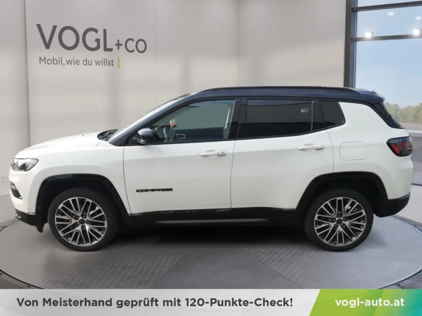 Jeep Compass SUMMIT 1,3 PHEV 240PS AT 4xe Weiß - 1