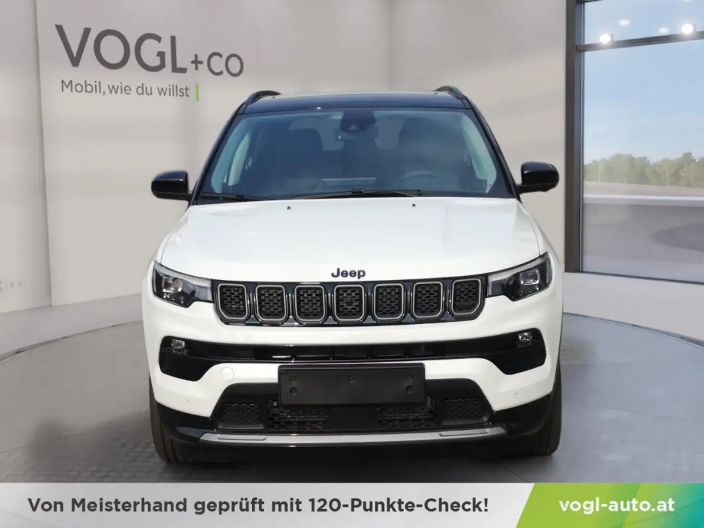 Jeep Compass SUMMIT 1,3 PHEV 240PS AT 4xe Weiß - 2