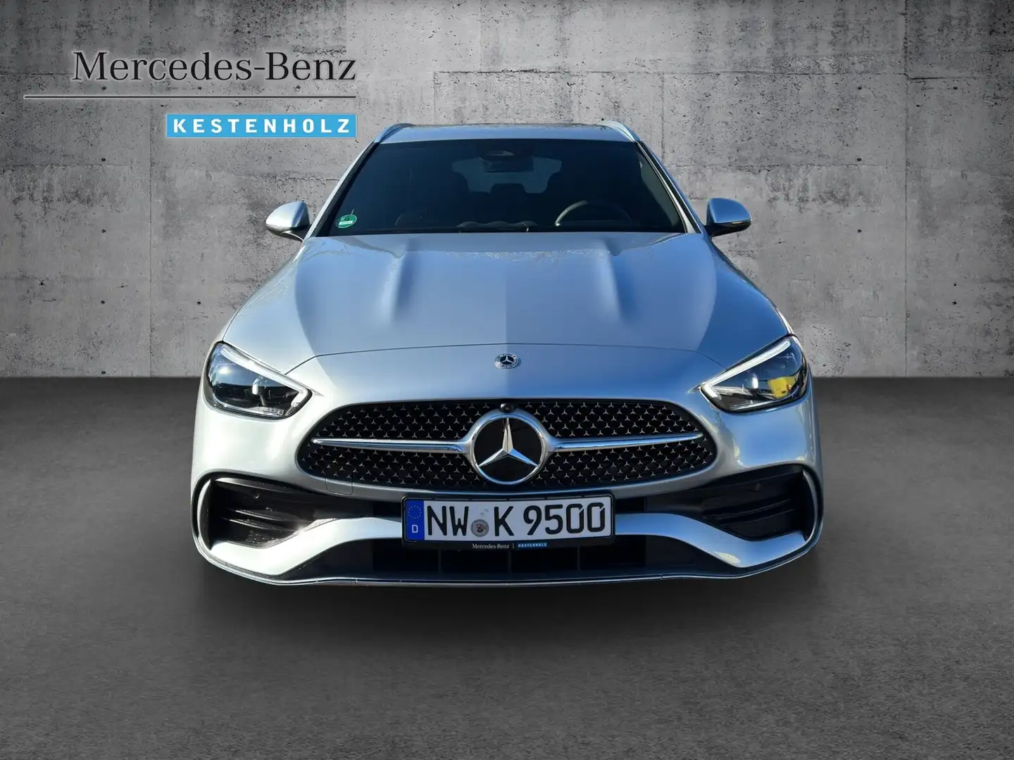 Mercedes-Benz C 200 C 200 d T AMG+DISTRO+MEMORY+360°+AHK+EDW+SOUND Silber - 2