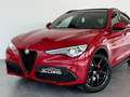 Alfa Romeo Stelvio 2.2JTD SPRINT-T.OUVRANT-GPS-CARPLAY-CUIR-CAMERA- Rouge - thumbnail 2
