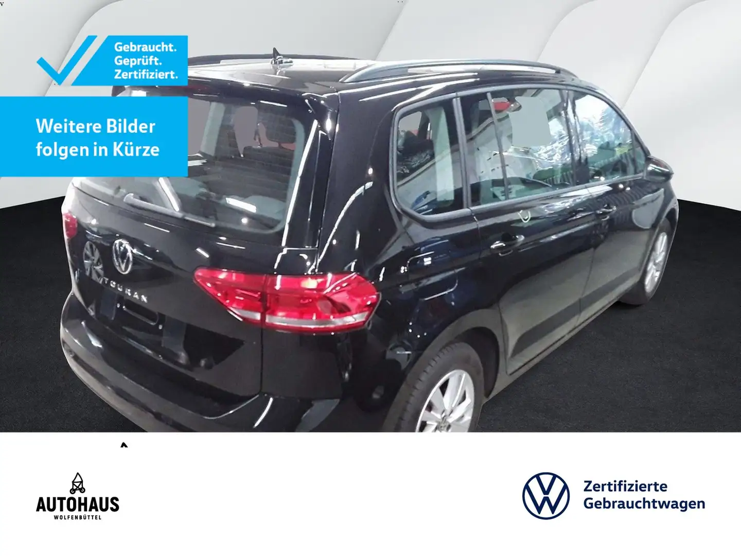 Volkswagen Touran Comfortline 1.5 TSI APP NAV PDC SHZ Schwarz - 2
