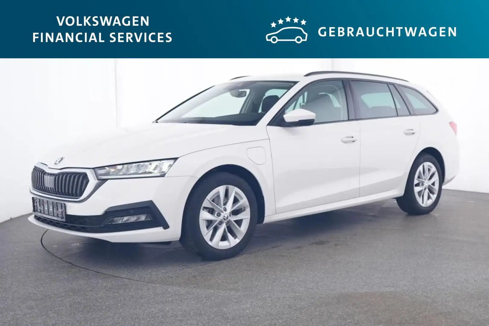 Skoda Octavia Combi Ambition 1.4 TSI iV DSG AHK*PDC*SH Bianco - 1
