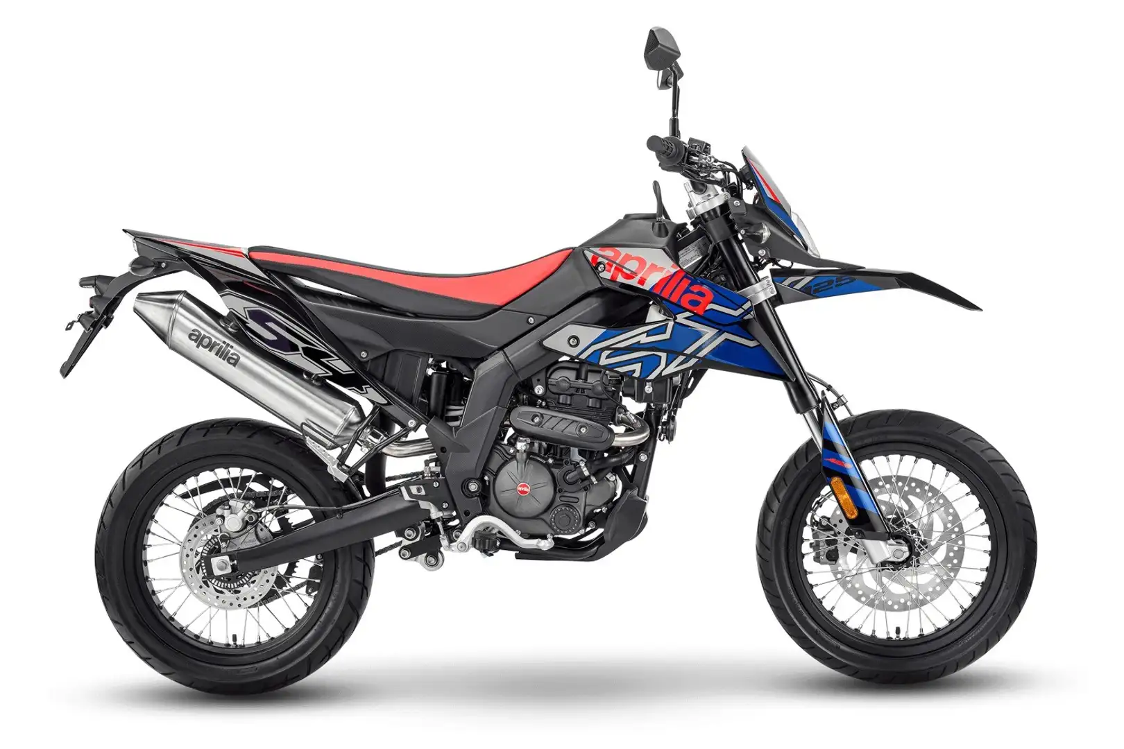 Aprilia SX 125 Zilver - 1