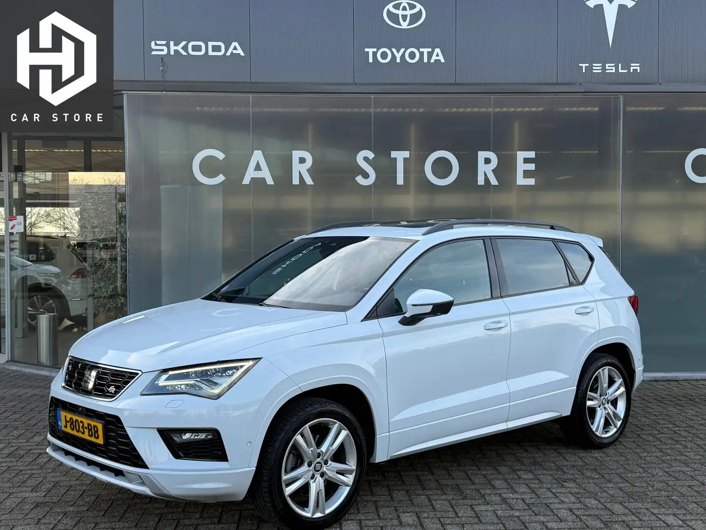 SEAT Ateca 1.5 TSI DSG FR Pano|Sfeer|Virtual|Beats|Winter Pac Weiß - 1
