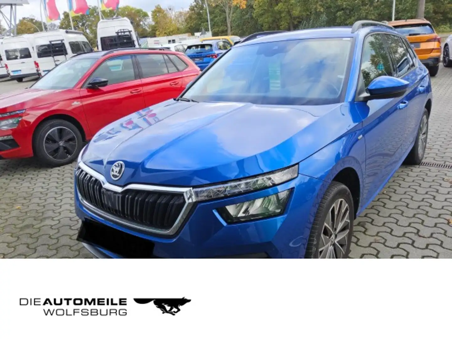 Skoda Kamiq 1.0 TSI Clever LED/Einparkhi Blau - 1